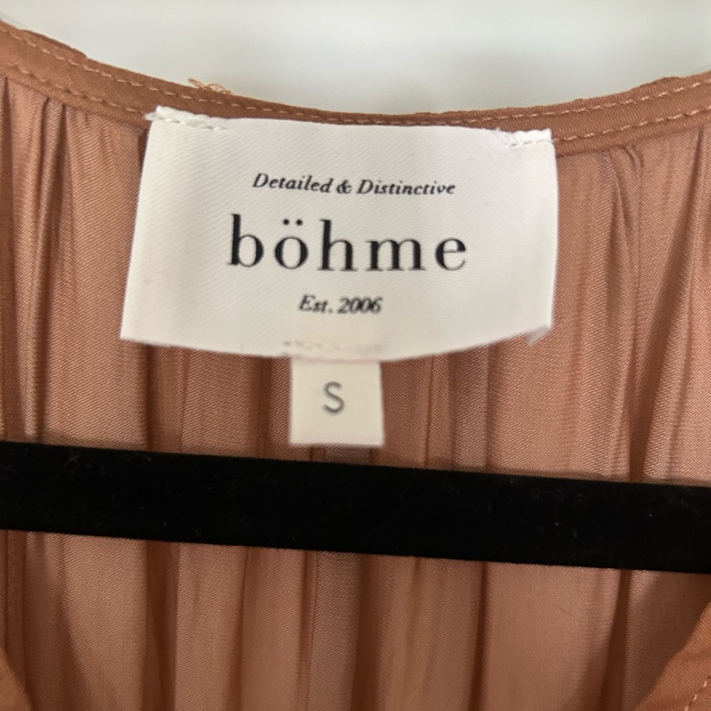 Bohme Tan Midi Dress